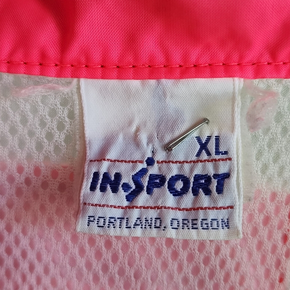In Sport Vintage Windbreaker, Sz XL - Picture 8 of 8